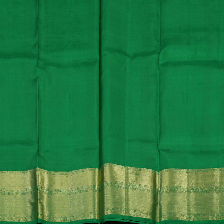 Hayagrivas Pink Kanjivaram Pattu Pavadai with Dark Green border KBE1389J24-1