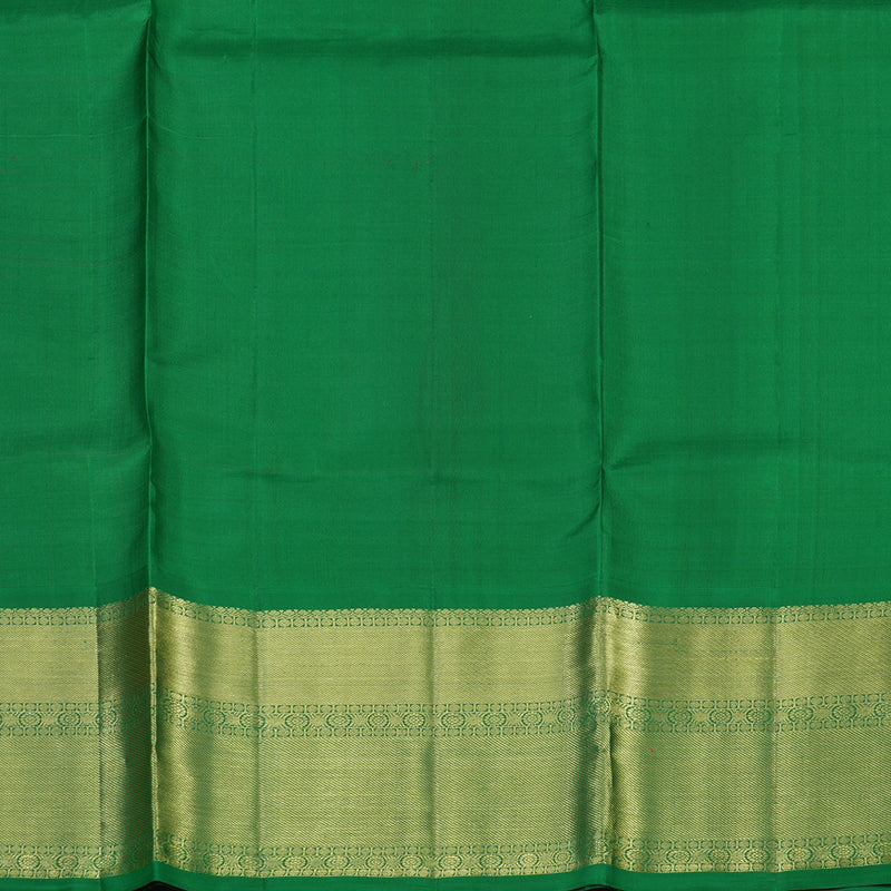 Hayagrivas Rose Pink Kanjivaram Pattu Pavadai with Dark Green border KBE1389J24-2