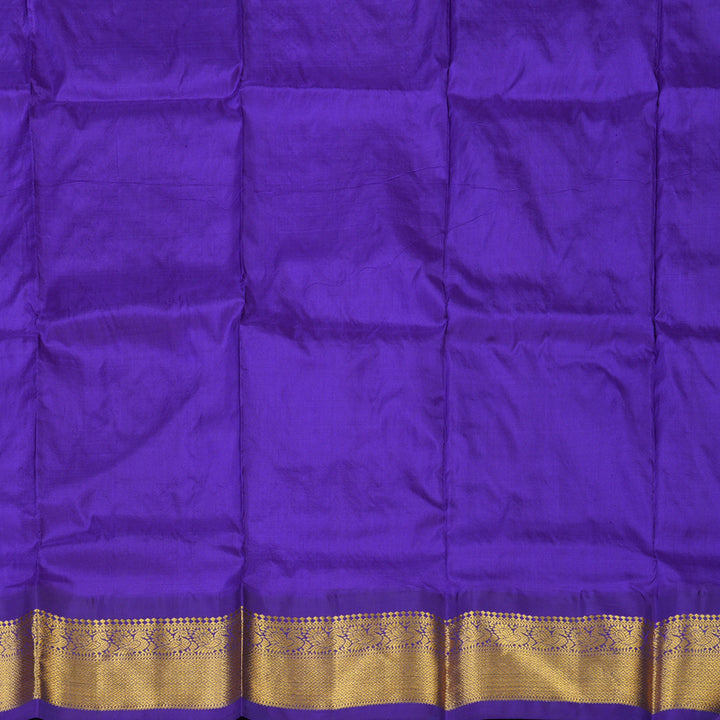 Hayagrivas Wine Kanjivaram Pattu Pavadai with Violet border KBE1389J9-9