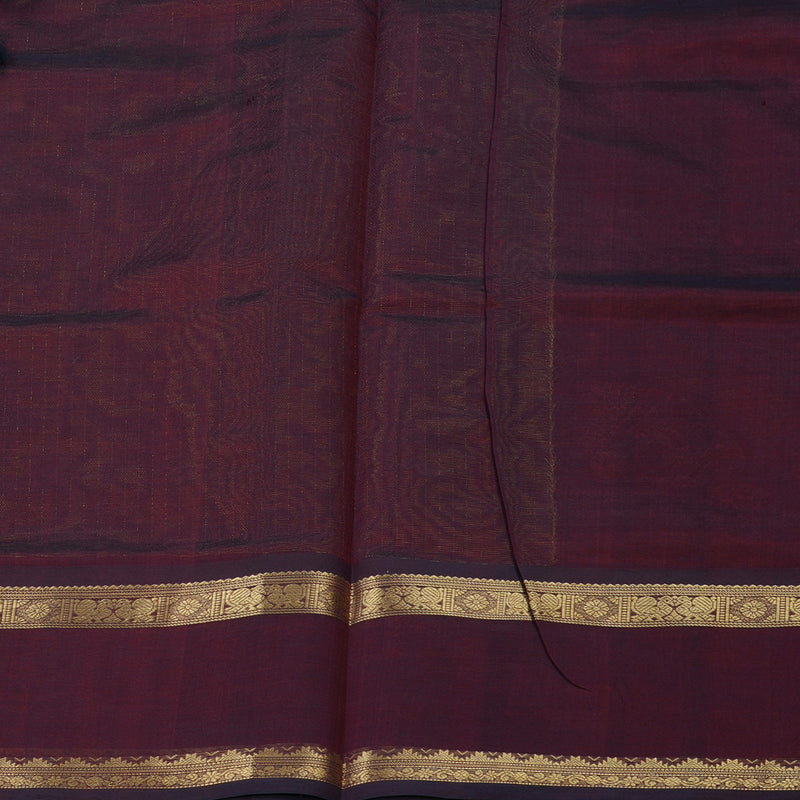 Hayagrivas Gold & Araku Maroon Pure Kanchi Silk Cotton Saree KBE1390J11-1