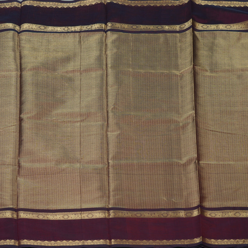 Hayagrivas Gold & Araku Maroon Pure Kanchi Silk Cotton Saree KBE1390J11-1