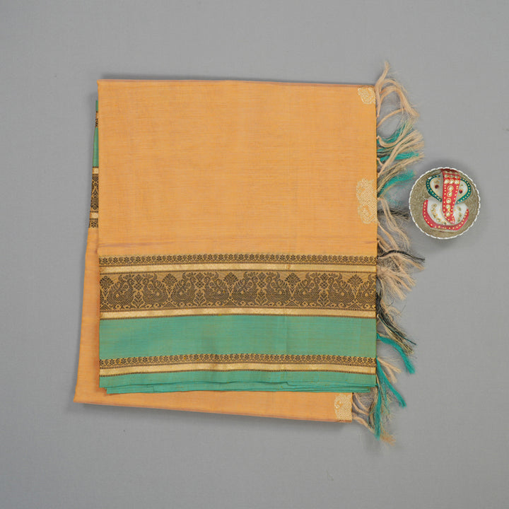 Hayagrivas Sandalwood Pure Kanchi Silk Cotton Saree KBE1390J2-4