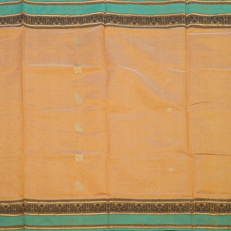 Hayagrivas Sandalwood Pure Kanchi Silk Cotton Saree KBE1390J2-4