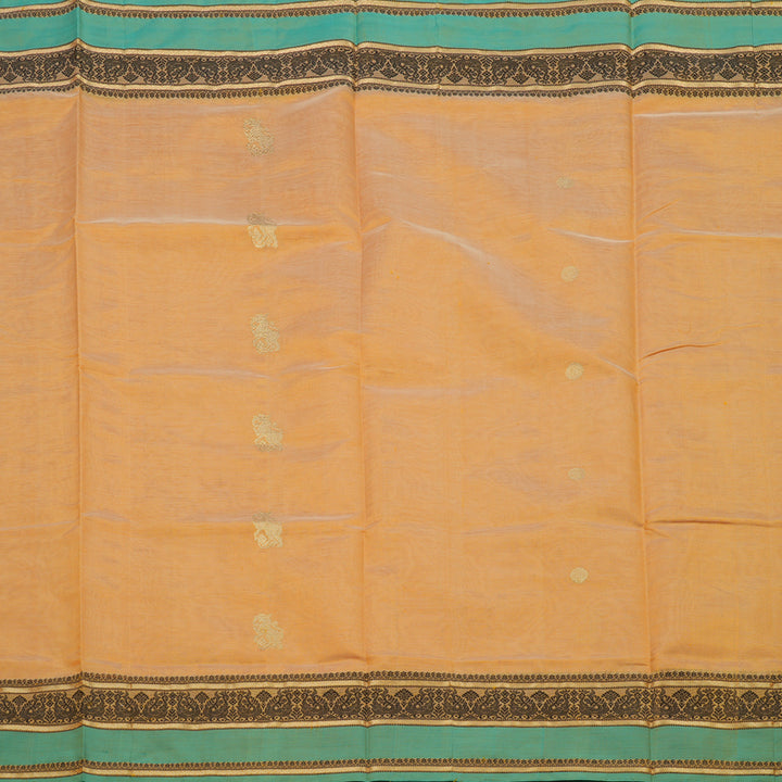 Hayagrivas Sandalwood Pure Kanchi Silk Cotton Saree KBE1390J2-4