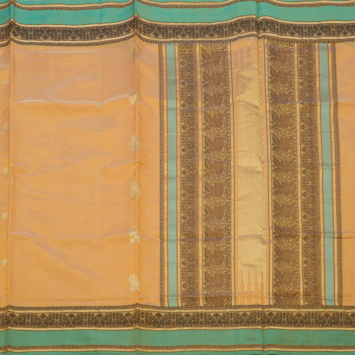 Hayagrivas Sandalwood Pure Kanchi Silk Cotton Saree KBE1390J2-4