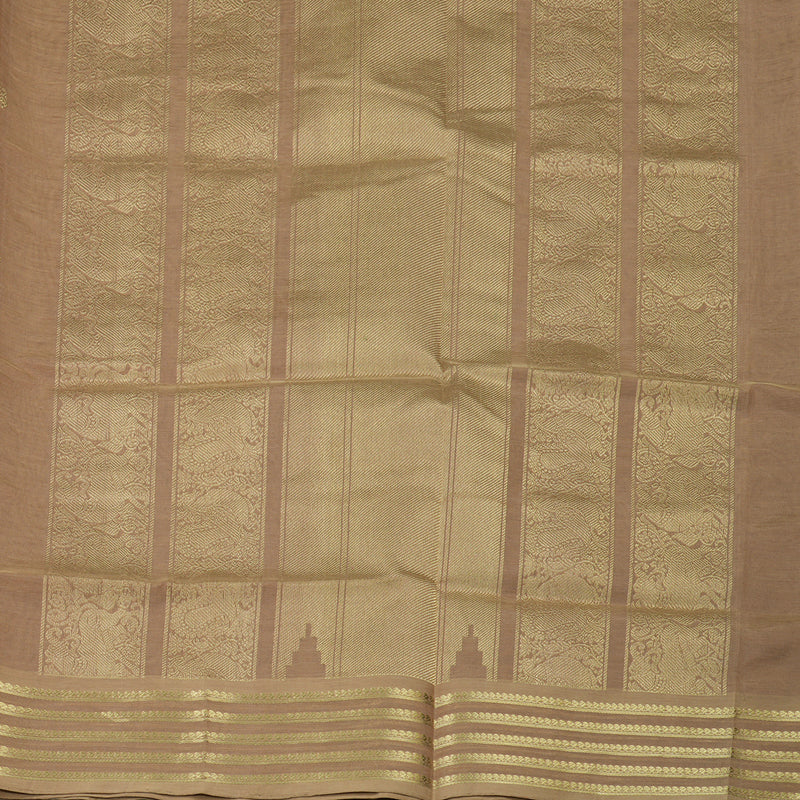 Hayagrivas Sandalwood Pure Kanchi Silk Cotton Saree KBE1390J3-8