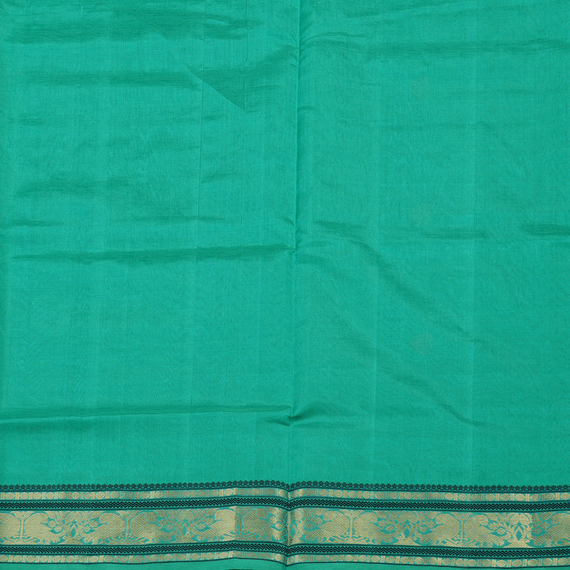 Hayagrivas Mint Green Pure Kanchi Silk Cotton Saree KBE1390J5-15