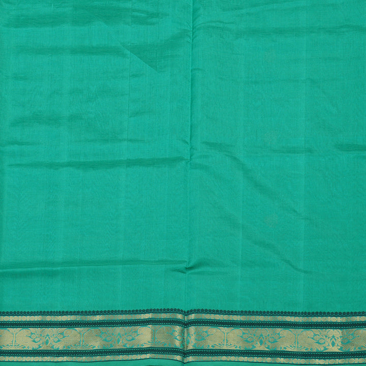 Hayagrivas Mint Green Pure Kanchi Silk Cotton Saree KBE1390J5-15