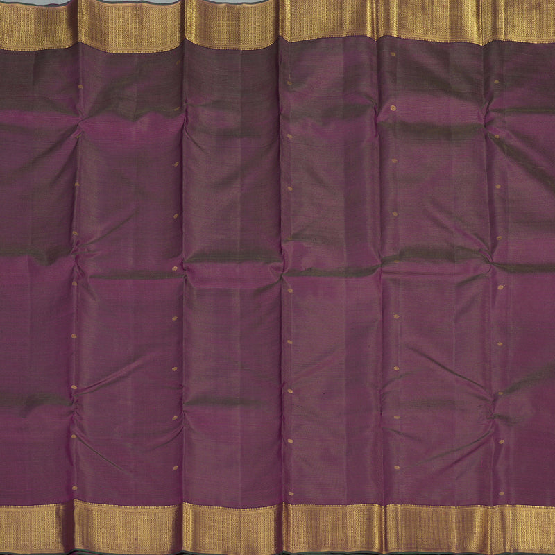 Hayagrivas Handloom Deep Violet Kanjivaram Silk Saree KBE1400J1-1
