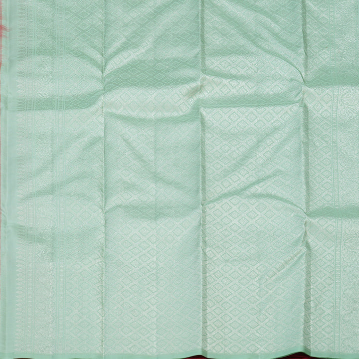 Hayagrivas Handloom Pink Kanjivaram Silk Saree KBE1416J1-1