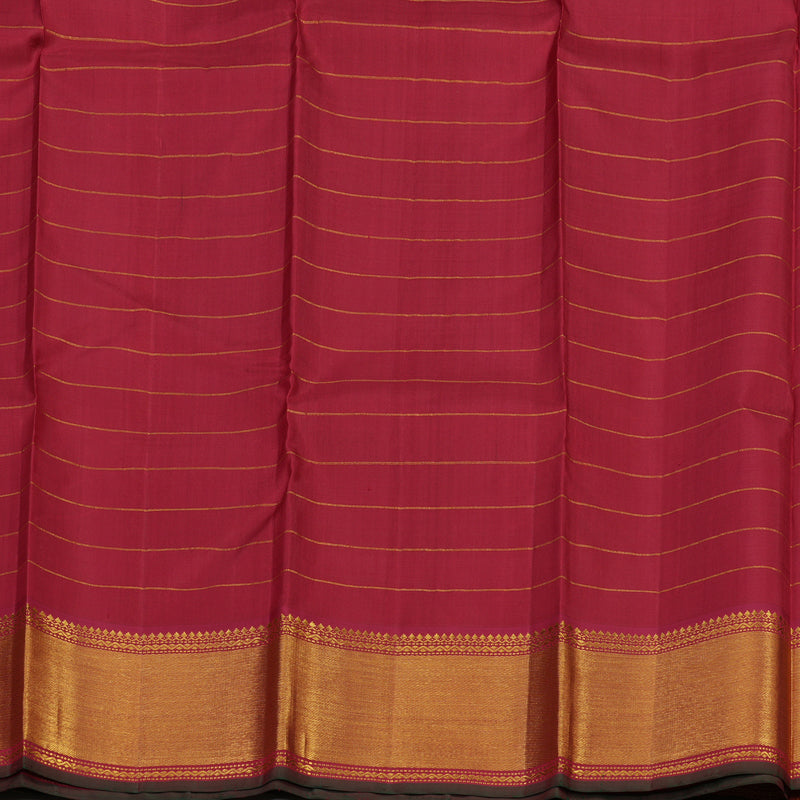 Hayagrivas Handloom Multicolour Checks Kanjivaram Silk Saree KBE1421J3-1