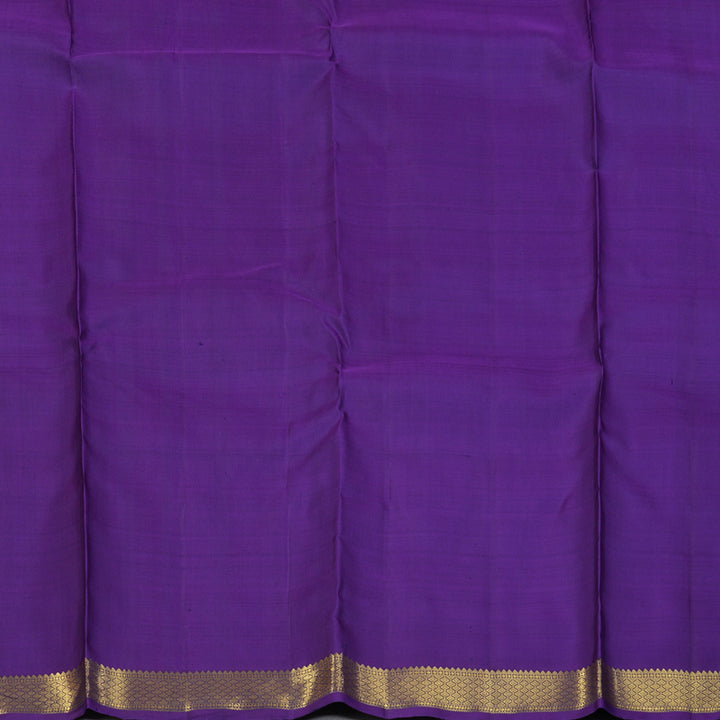Hayagrivas Handloom Violet Kanjivaram Silk Saree KBE1429J2-1