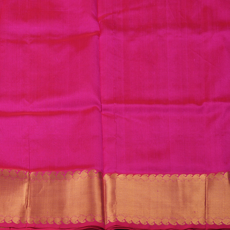 Hayagrivas Pink Pure Silk Cotton Saree KBE1432J13-4