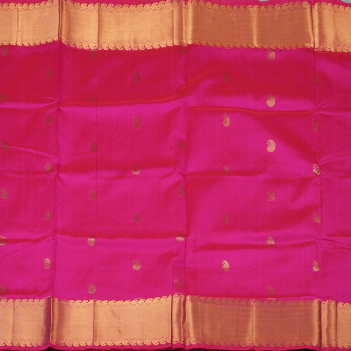 Hayagrivas Pink Pure Silk Cotton Saree KBE1432J13-4