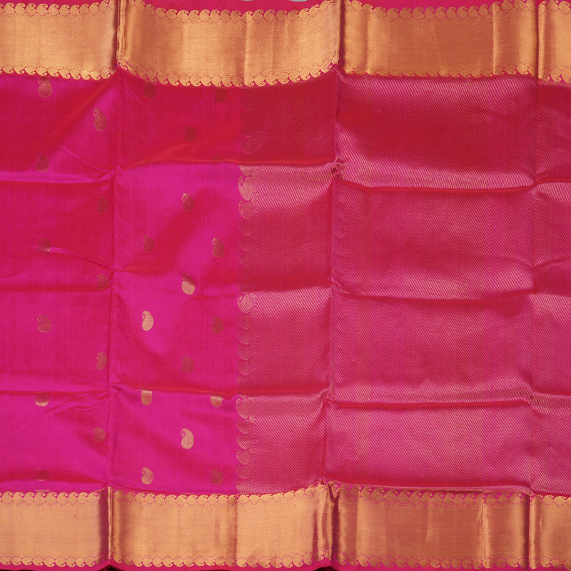 Hayagrivas Pink Pure Silk Cotton Saree KBE1432J13-4