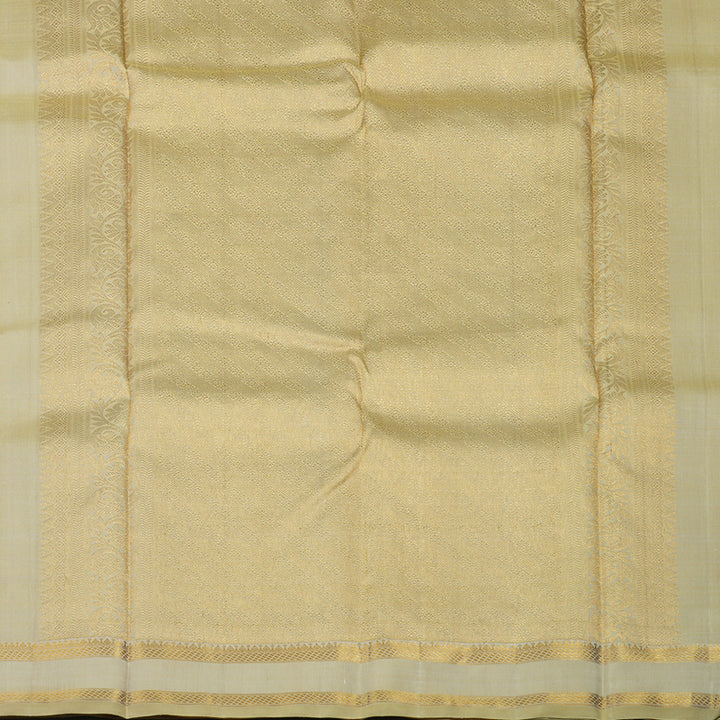 Hayagrivas Handloom Cream Kanjivaram Silk Saree KBE1453J5-1