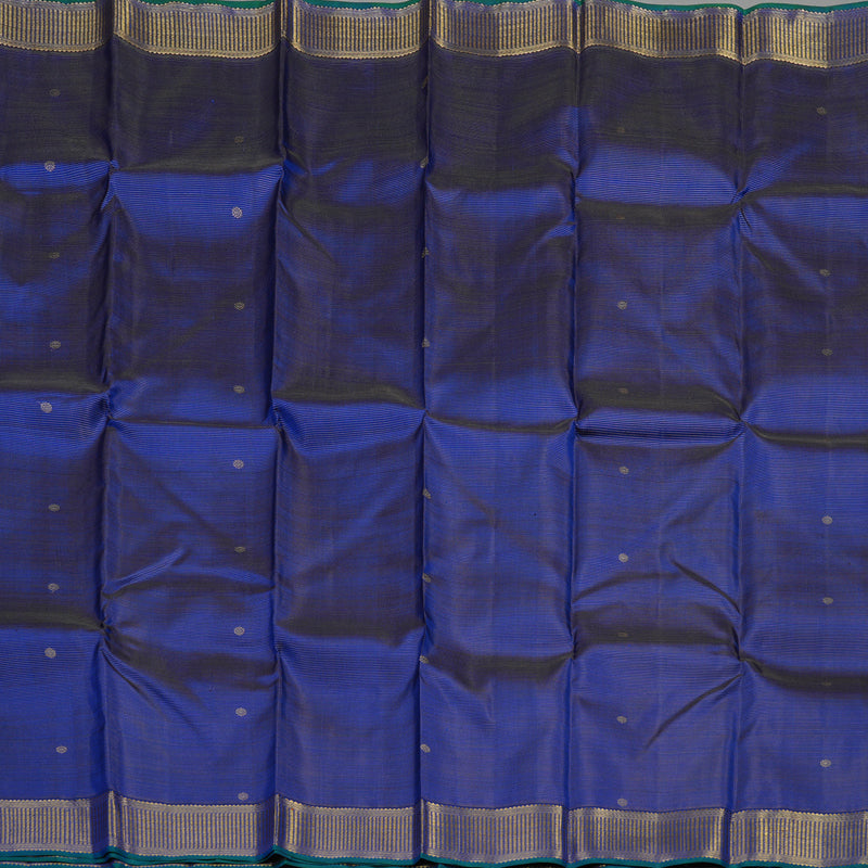 Hayagrivas Handloom Royal Blue Bridal Kanjivaram Silk Saree KBE1457J2-1
