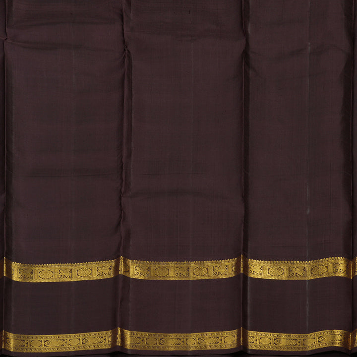 Hayagrivas Handloom Multicolour Checks Kanjivaram Silk Saree with Paaku Border KBE1469J25-1