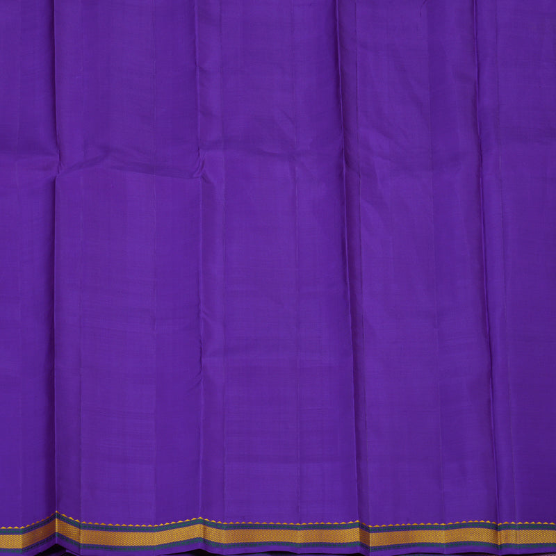 Hayagrivas Handloom Violet Kanjivaram Silk Saree KBE1474J3-2