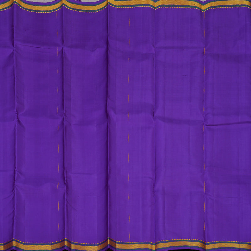 Hayagrivas Handloom Violet Kanjivaram Silk Saree KBE1474J3-2