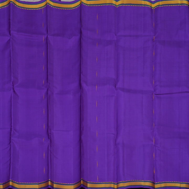 Hayagrivas Handloom Violet Kanjivaram Silk Saree KBE1474J3-2