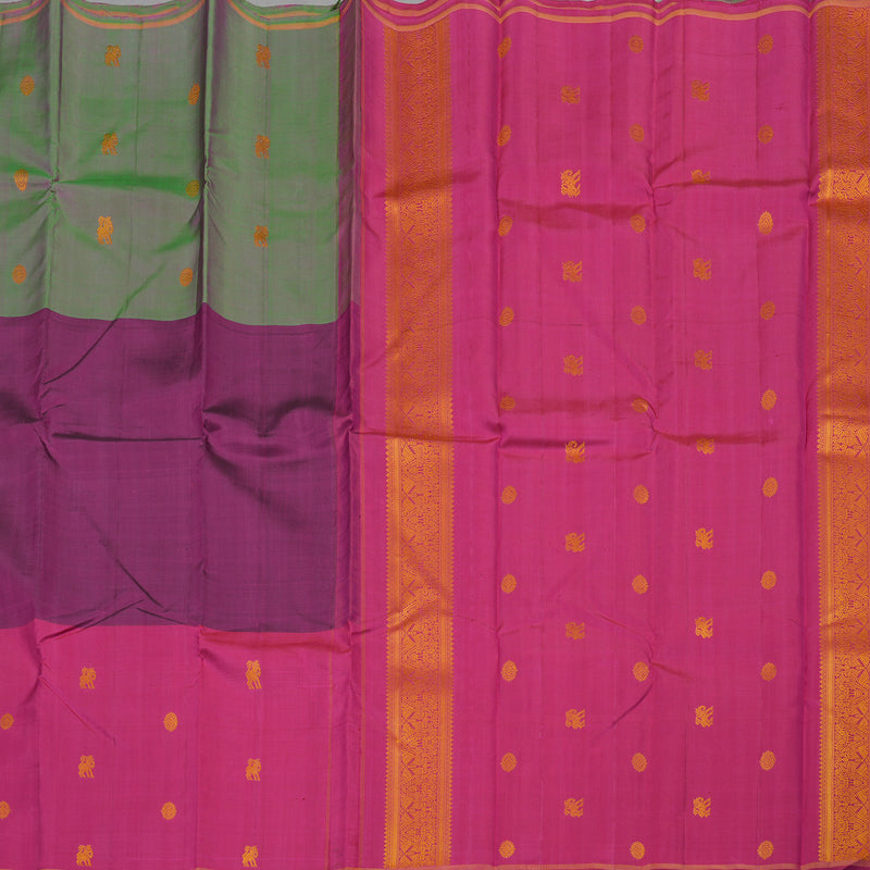 Hayagrivas Handloom Mubhagam Thread Work Silk Saree KBE1475J1-1