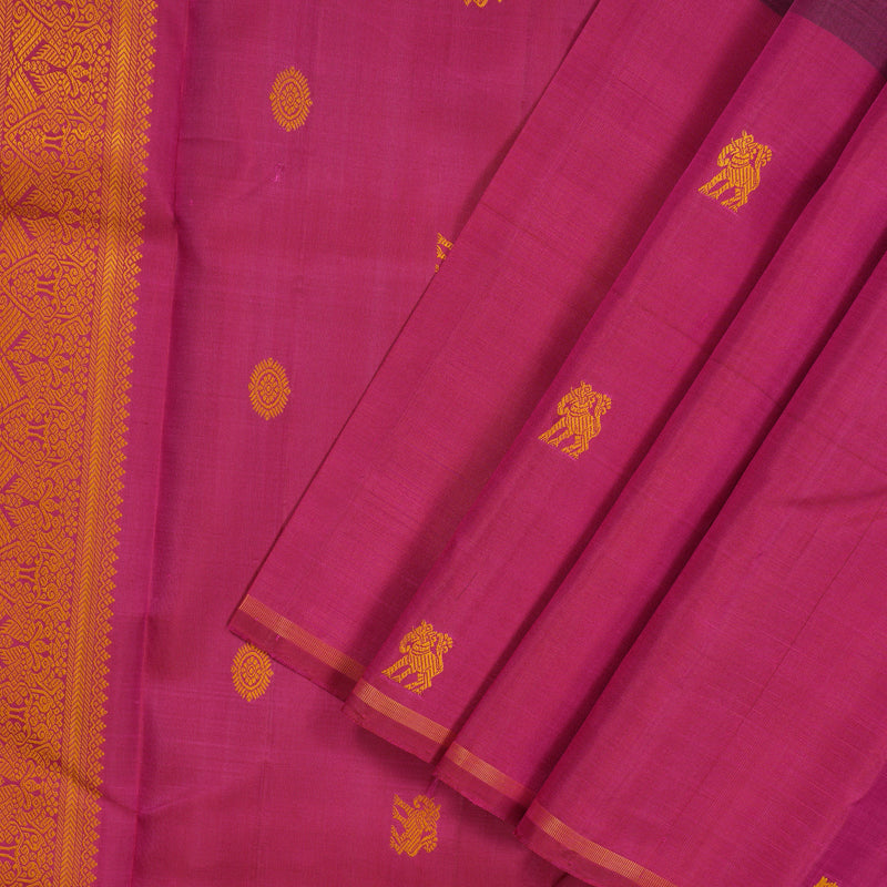 Hayagrivas Handloom Mubhagam Thread Work Silk Saree KBE1475J1-1