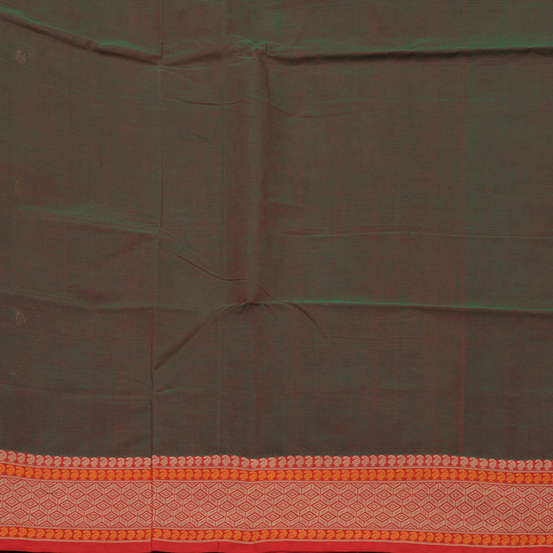 Hayagrivas Manthalir Pure Cotton Saree with Red Border KBE1476J1-2
