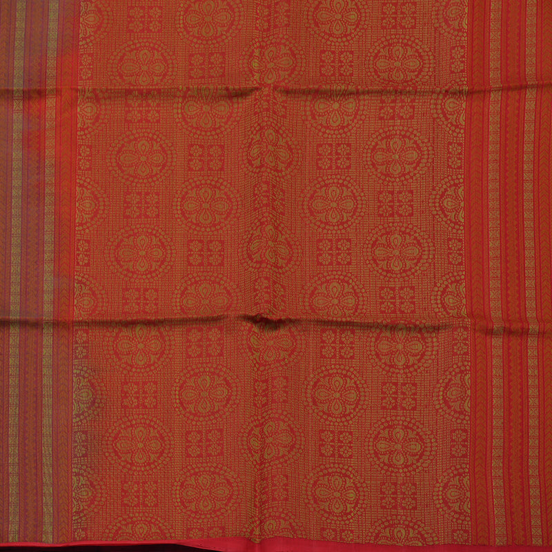 Hayagrivas Grey Kora Silk Cotton Saree KBE1485J3-10