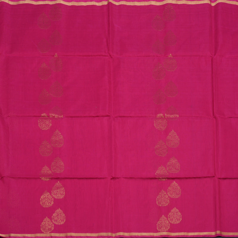 Hayagrivas Rani Pink Pure Kora Silk Cotton Saree KBE1485J3-19