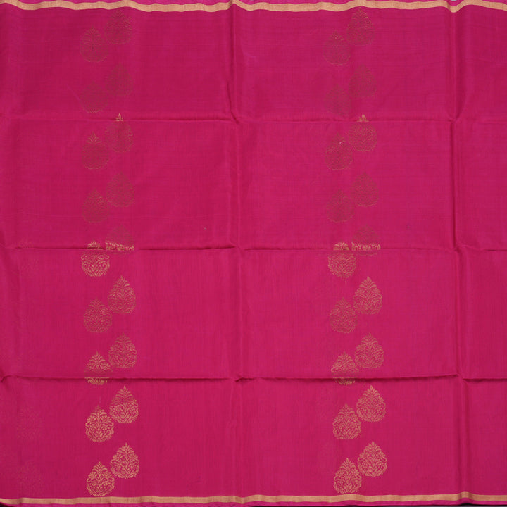 Hayagrivas Rani Pink Pure Kora Silk Cotton Saree KBE1485J3-19