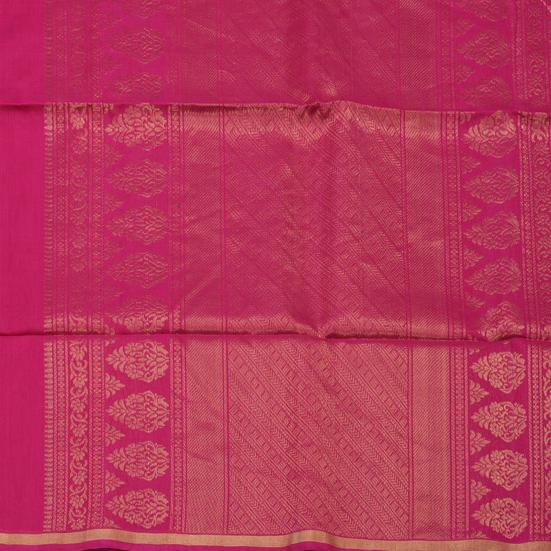 Hayagrivas Rani Pink Pure Kora Silk Cotton Saree KBE1485J3-19
