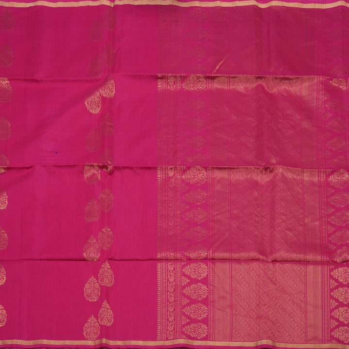 Hayagrivas Rani Pink Pure Kora Silk Cotton Saree KBE1485J3-19