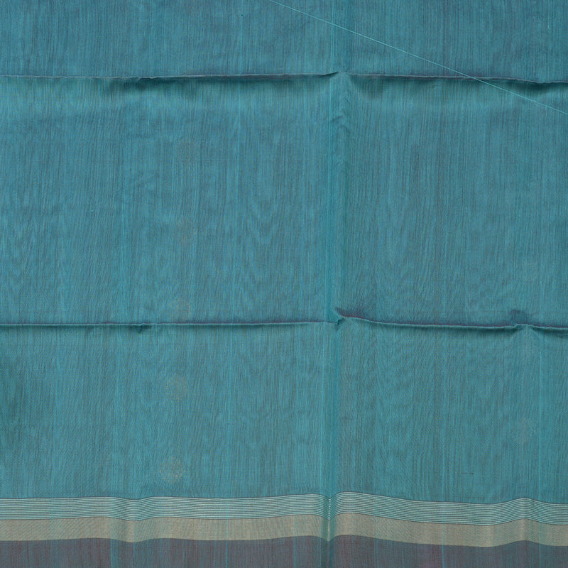 Hayagrivas Sky Blue Kora Silk Cotton Saree KBE1485J3-45