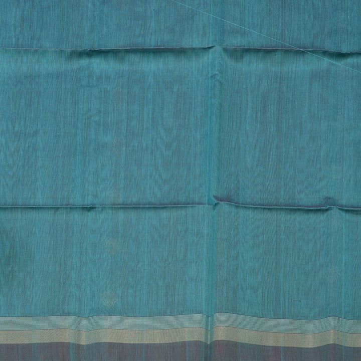 Hayagrivas Sky Blue Kora Silk Cotton Saree KBE1485J3-45