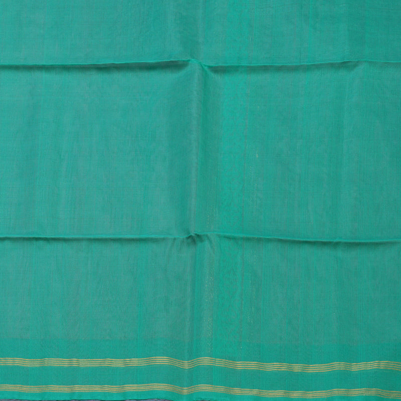 Hayagrivas Lavendar Pure Kora Silk Cotton Saree with Dual Tone Purple Border KBE1485J3-5