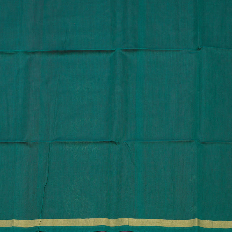 Hayagrivas Handloom Magenta Pink Pure Kora Silk Cotton Saree with Small Border KBE1485J3-55