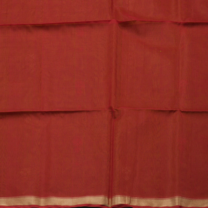Hayagrivas Sampanga Green Kora Silk Cotton Saree KBE1485J4-12