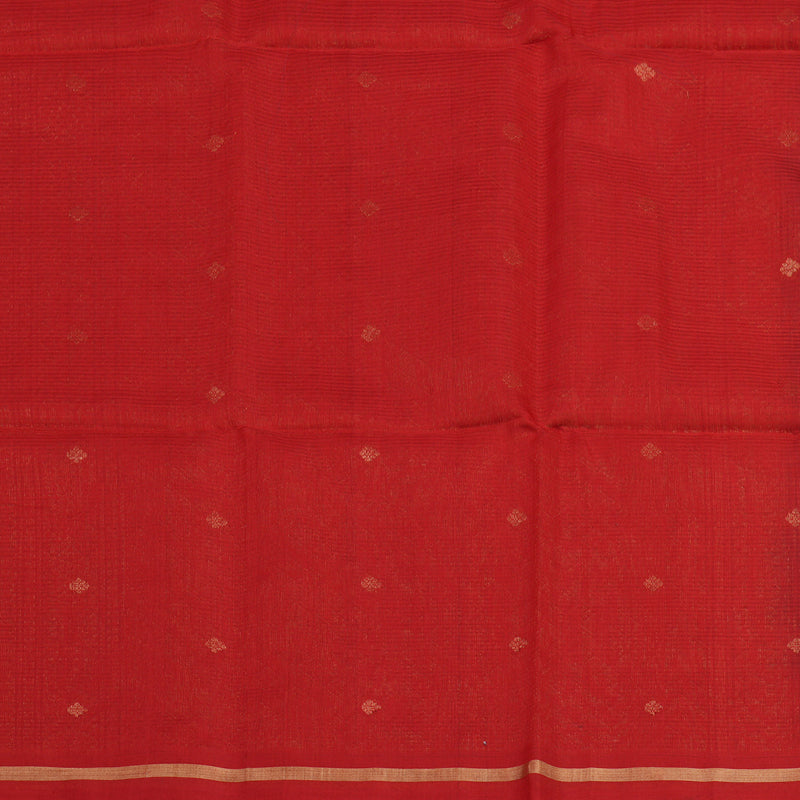 Hayagrivas Handloom Emrald Green Pure Kora Silk Cotton Saree KBE1485J4-5