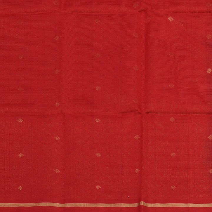 Hayagrivas Handloom Emrald Green Pure Kora Silk Cotton Saree KBE1485J4-5