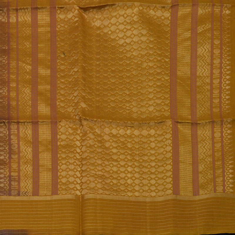 Hayagrivas Purple Pure Kora Silk Cotton Saree with Antique Border KBE1485J4-8