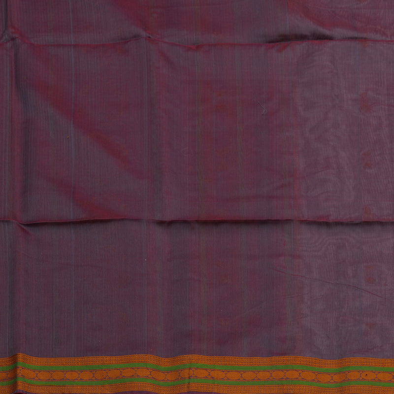 Hayagrivas Handloom Grey Pure Kora Silk Cotton Saree KBE1485J5-2