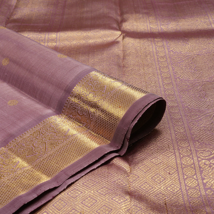Hayagrivas Handloom Onion Pink Kanjivaram Silk Saree KBE1499J3-1