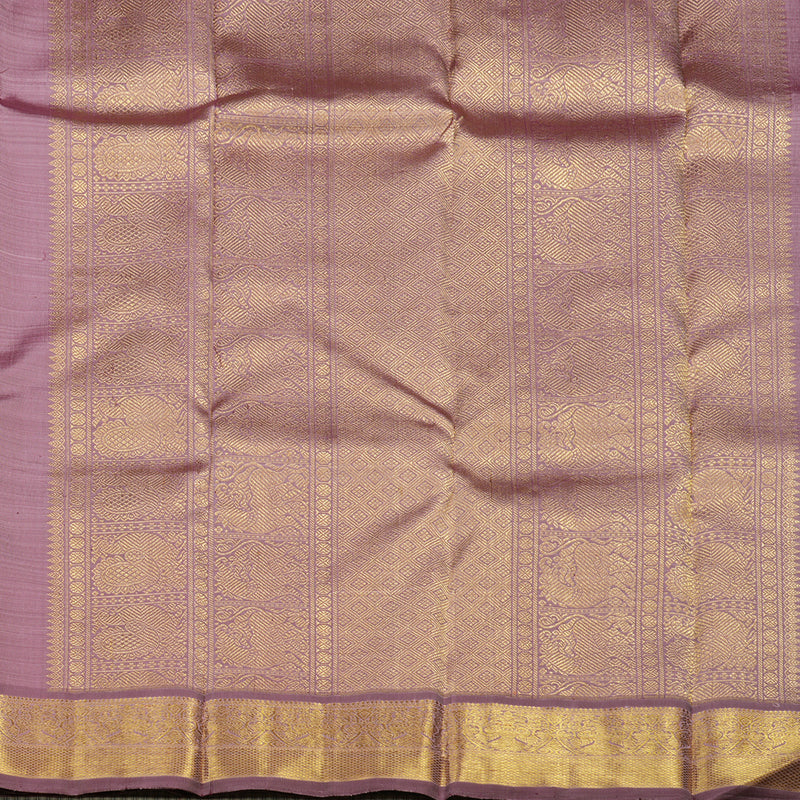 Hayagrivas Handloom Onion Pink Kanjivaram Silk Saree KBE1499J3-1