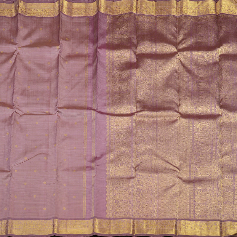 Hayagrivas Handloom Onion Pink Kanjivaram Silk Saree KBE1499J3-1