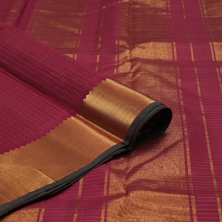 Hayagrivas Handloom Maroon Kanjivaram Silk Saree KBE1505J1-2