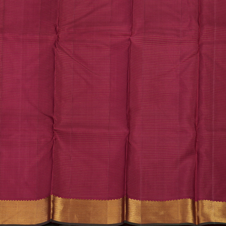 Hayagrivas Handloom Maroon Kanjivaram Silk Saree KBE1505J1-2
