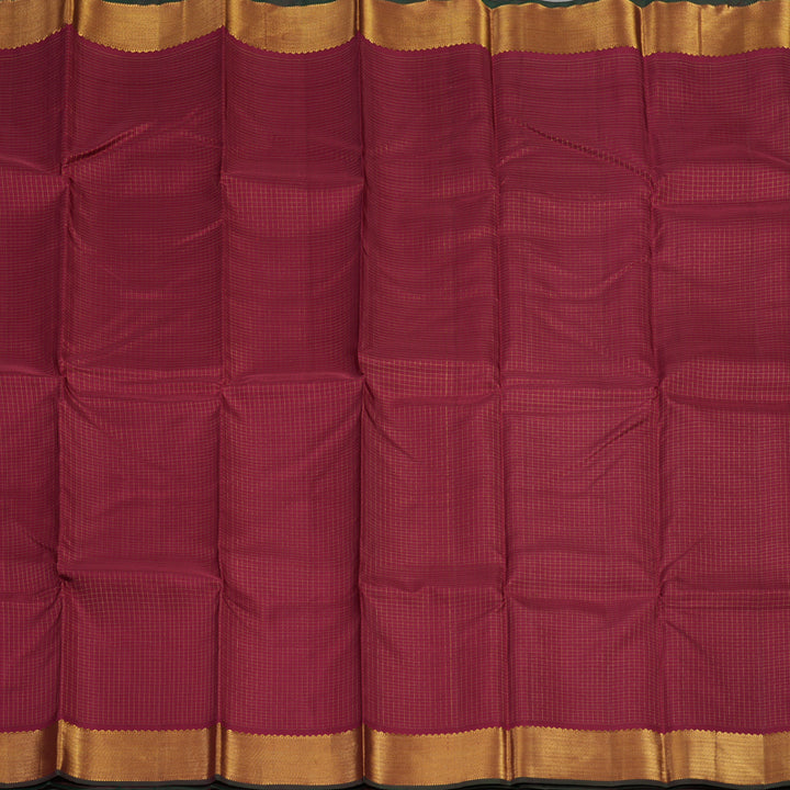 Hayagrivas Handloom Maroon Kanjivaram Silk Saree KBE1505J1-2