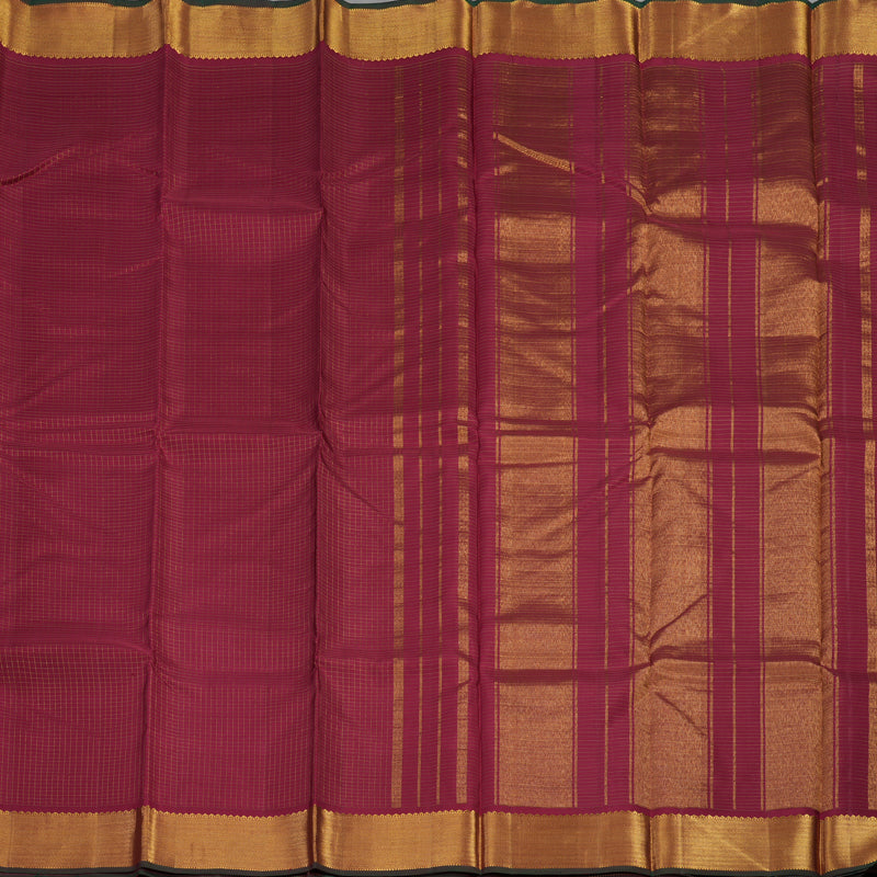 Hayagrivas Handloom Maroon Kanjivaram Silk Saree KBE1505J1-2