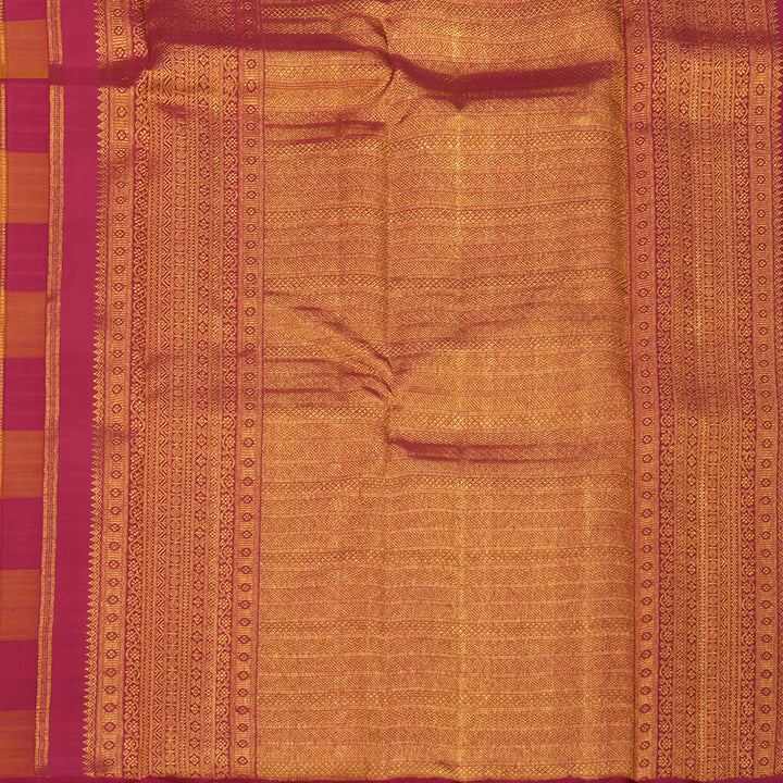 Hayagrivas Handloom Multicolour Kanjivaram Silk Saree KBE1505J10-1